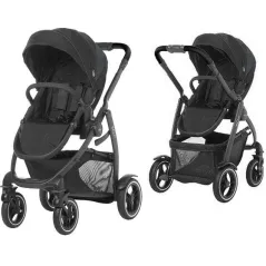 WÓZEK SPACEROWY SPACERÓWKA GRACO EVO XT BLACK GREY