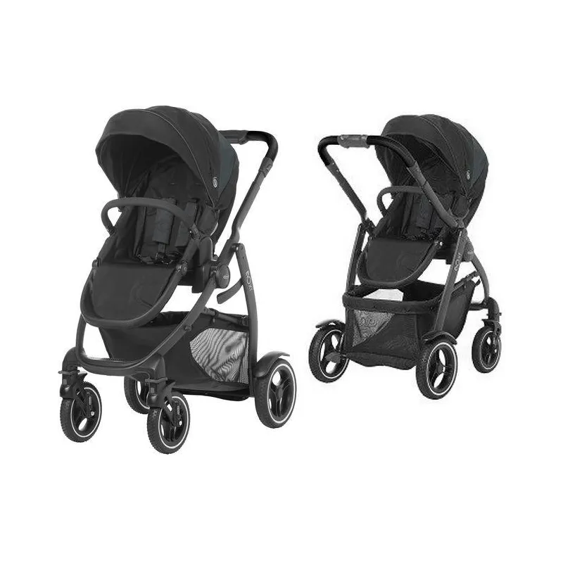 WÓZEK SPACEROWY SPACERÓWKA GRACO EVO XT BLACK GREY