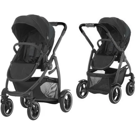 WÓZEK SPACEROWY SPACERÓWKA GRACO EVO XT BLACK GREY
