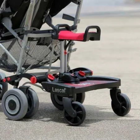 Siodełko Do Dostawki Lascal Buggy Board Saddle Czerwone