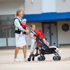 SIODEŁKO DO DOSTAWKI LASCAL BUGGY BOARD SADDLE CZERWONE - Lascal