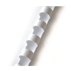 PLASTIKOWE GRZBIETY DO BINDOWANIA A4 51MM 50 SZTUK BIAŁE - PBS Connect