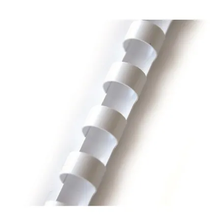 PLASTIKOWE GRZBIETY DO BINDOWANIA A4 51MM 50 SZTUK BIAŁE - PBS Connect