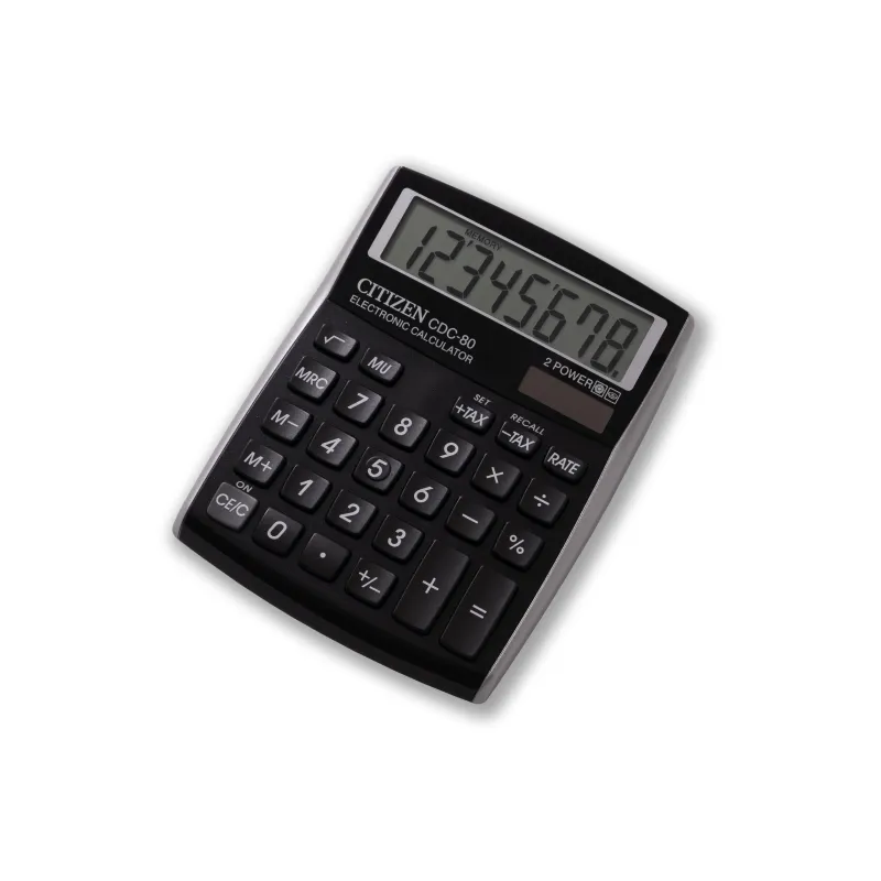 KALKULATOR BIUROWY CITIZEN CDC-80BKWB - Citizen
