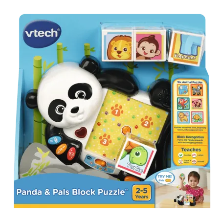 UKŁADANKI WESOŁEJ PANDY VTECH 2+ - Vtech