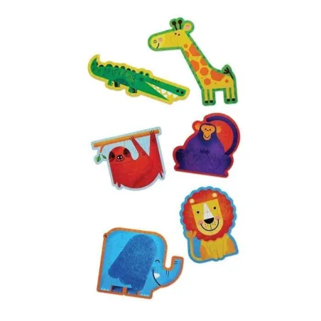 Dżungla Puzzle 6 Układanek 2+ Dżungla Puzzle 6 Układanek 2+