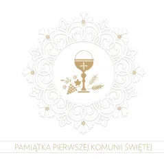 PAMIĄTKA PIERWSZEJ KOMUNII ŚWIĘTEJ - Wilga