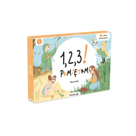 PORY ROKU GRA PAMIĘCIOWA 1,2,3! PAMIĘTAM 2+ - Wspomagajki