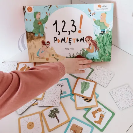 Pory Roku Gra Pamięciowa 1,2,3! Pamiętam 2+