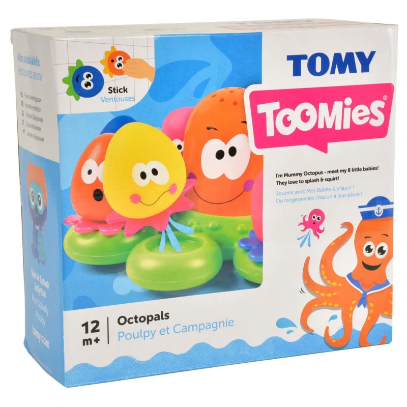 OŚMIORNICZKI DO KĄPIELI TOOMIES 12M+