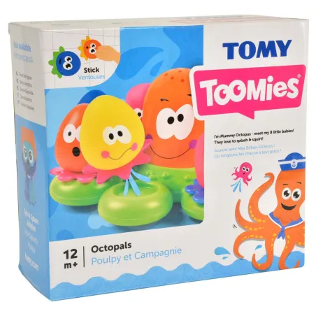 OŚMIORNICZKI DO KĄPIELI TOOMIES 12M+