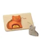 Koty Puzzle Drewniane 3 Elementy Plan Toys 18M+ Koty Puzzle Drewniane 3 Elementy Plan Toys 18M+