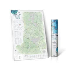 MAPA ZDRAPKA MAZURY - Most Wanted
