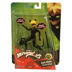 MIRACULOUS BIEDRONKA I CZARNY KOT FIGURKA CZARNY KOT 4+ - Playmates