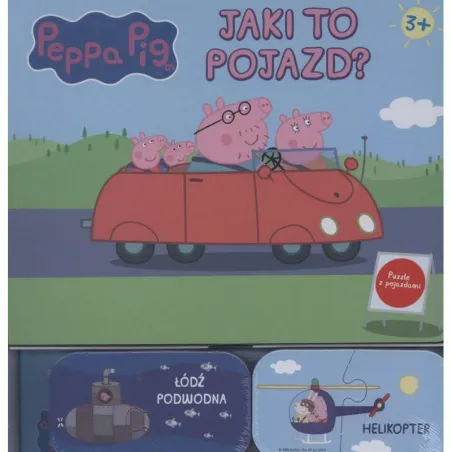 ŚWINKA PEPPA. JAKI TO POJAZD ? 3+ - Media Service Zawada