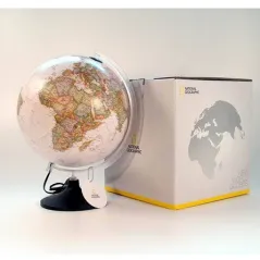 GLOBUS PODŚWIETLANY NATIONAL GEOGRAPHIC CARBON EXECUTIVE - National Geographic