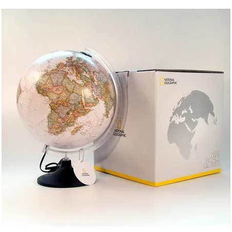 GLOBUS PODŚWIETLANY NATIONAL GEOGRAPHIC CARBON EXECUTIVE - National Geographic