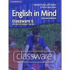 ENGLISH IN MIND 5 OPROGRAMOWANIE TABLICY INTERAKTYWNEJ Herbert Puchta, Jeff Stranks, Peter Lewis-Jones - Cambridge University...