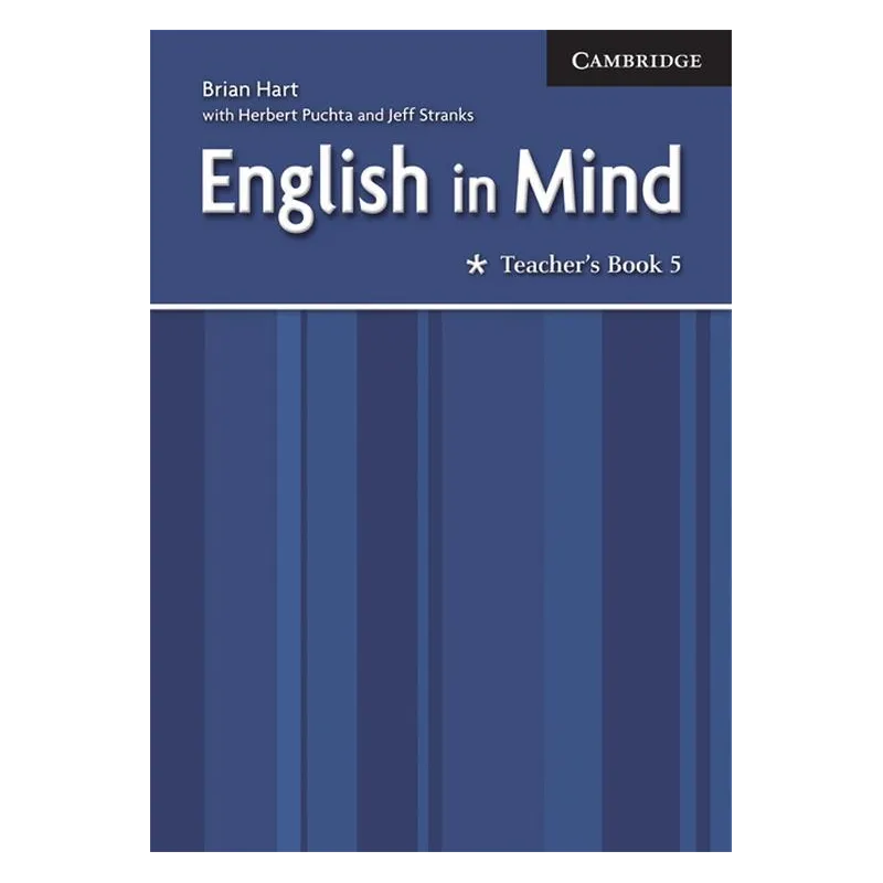 ENGLISH IN MIND TEACHERS BOOK 5 Herbert Puchta - Cambridge University Press