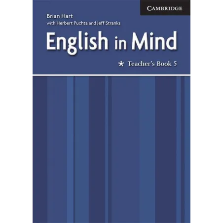 ENGLISH IN MIND TEACHERS BOOK 5 Herbert Puchta - Cambridge University Press