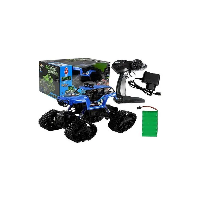 AUTO ZDALNIE STEROWANE 1:12 NIEBIESKI 6+ - Lean Toys