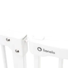 BRAMKA BARIERKA OCHRONNA ZABEZPIECZAJĄCA DRZWI SCHODY ROZPOROWA DO 105 CM BIAŁA LIONELO TRUUS SLIM - BrandLine Group