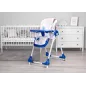 Krzesełko Do Karmienia Granatowo Białe Caretero Luna 6M+