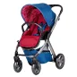 WÓZEK SPACEROWY SPACERÓWKA X-LANDER X-PULSE BERRY RED - X-Lander