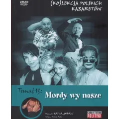 KOLEKCJA POLSKICH KABARETÓW 13 MORDY WY NASZE KSIĄŻKA + DVD PL - TVP