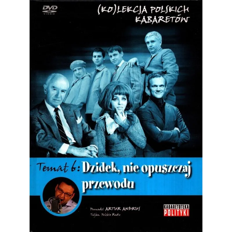 KOLEKCJA POLSKICH KABARETÓW 6 DZIADEK, NIE OPUSZCZAJ PRZEWODU KSIĄŻKA + DVD PL - TVP