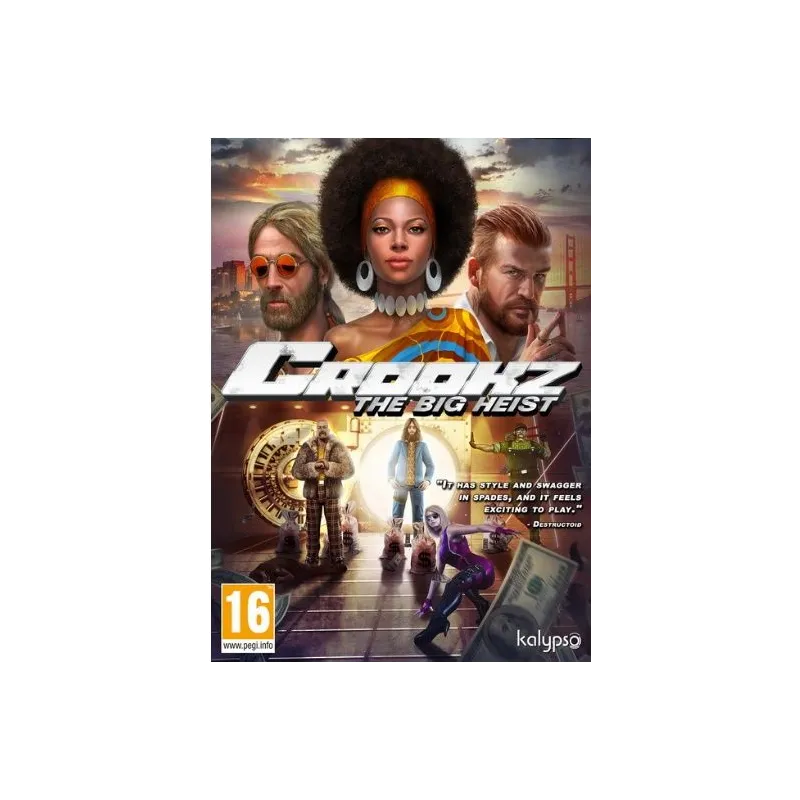 CROOKZ THE BIG HEIST GRA PC DVDROM PL
