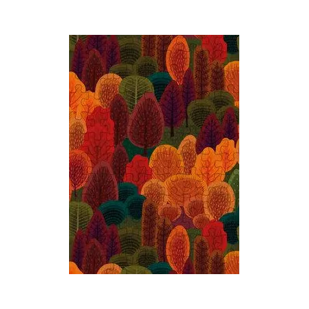 HELLO AUTUMN PUZZLE 1000 ELEMENTÓW W METALOWEJ PUSZCE - Muno Puzzle