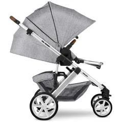WÓZEK SPACEROWY Z GONDOLĄ 2 W 1 ABC DESIGN SALSA 4 GRAPHITE - ABC Design