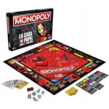 Monopoly Gra Planszowa Dom Z Papieru Wersja Polska 16+