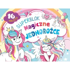 SUPERBLOK MAGICZNE JEDNOROŻCE - Olesiejuk