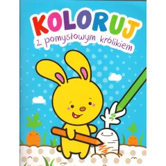 KOLORUJ Z POMYSŁOWYM KRÓLIKIEM - Olesiejuk
