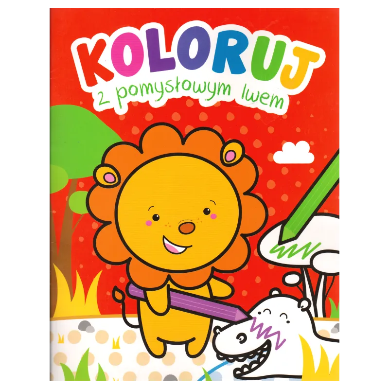 KOLORUJ Z POMYSŁOWYM LWEM - Olesiejuk