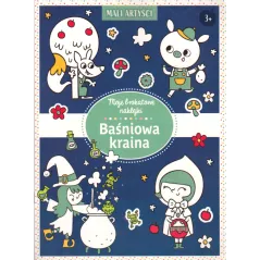 BAŚNIOWA KRAINA MOJE BROKATOWE NAKLEJKI 3+ - Olesiejuk