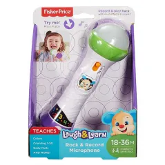 FISHER PRICE MIKROFON MALUCHA ŚPIEWAJ I NAGRYWAJ 18-36 M. FPB38