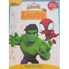 MARVEL SPIDEY SUPER-KUMPLE LICZBY. BAW SIĘ I UCZ! - Olesiejuk
