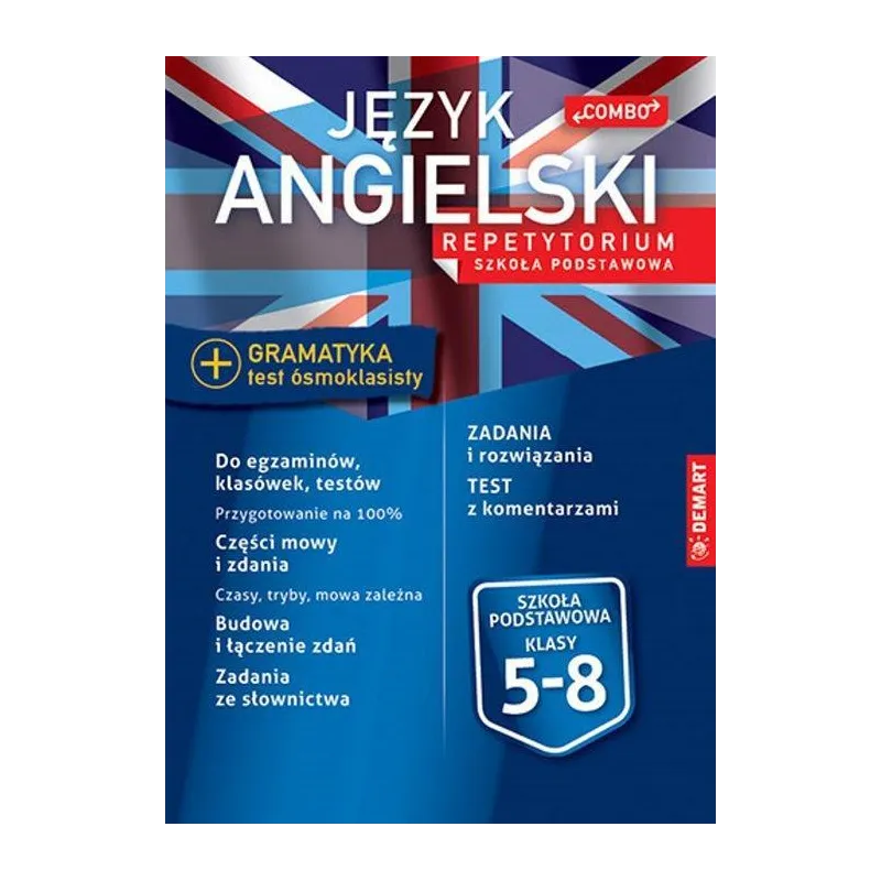 JĘZYK ANGIELSKI. REPETYTORIUM KLASY 5-8 - Demart
