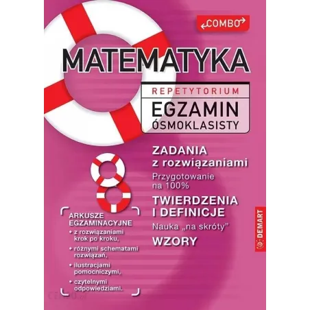 MATEMATYKA REPETYTORIUM EGZAMIN ÓSMOKLASISTY Marzena Wieczorek - Demart