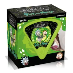 RICK I MORTY GRA TOWARZYSKA TRIVIAL PURSUIT 17+ - Hasbro