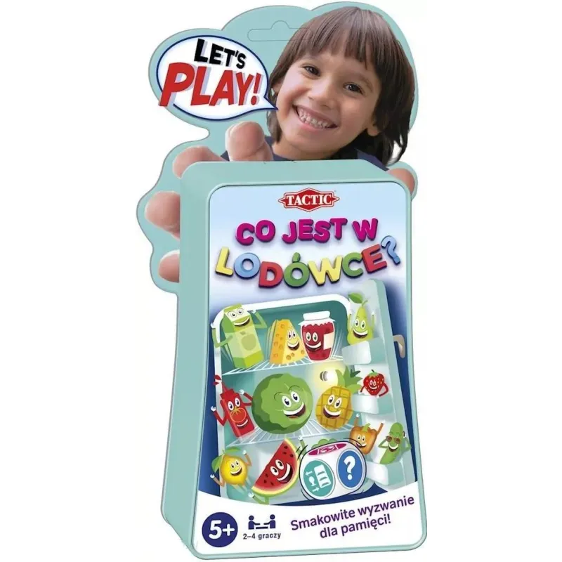 CO JEST W LODÓWCE LET'S PLAY GRA MEMORY 5+