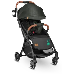 WÓZEK SPACEROWY SPACERÓWKA + MOSKITIERA + OCIEPLACZ NA NÓŻKI + TORBA TRANSPORTOWA LIONELO JULIE ONE TROPICAL GREEN