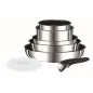 Zestaw Garnków Tefal Ingenio Preference 8 Elementów Indukcja Inox