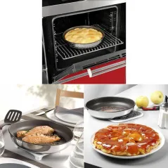 Zestaw Garnków Tefal Ingenio Preference 8 Elementów Indukcja Inox
