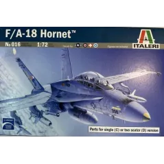 F/A-18 HORNET MODEL DO SKLEJENIA ITALERI 14+ - Italeri