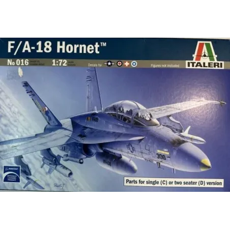 F/A-18 HORNET MODEL DO SKLEJENIA ITALERI 14+ - Italeri