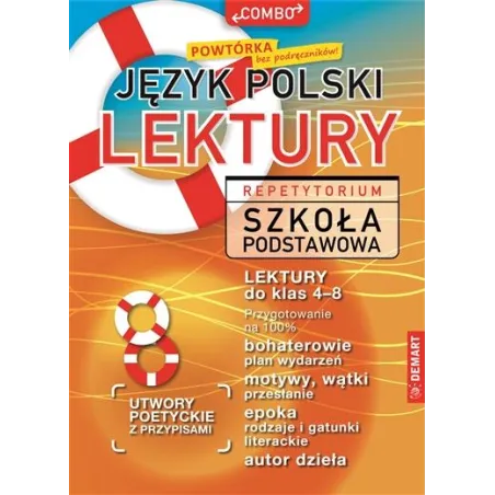 JĘZYK POLSKI - LEKTURY. REPETYTORIUM ÓSMOKLASISTY - Demart
